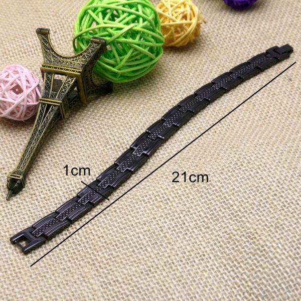 PET-  Black Stainless Steel Bracelet - Indigo-Temple