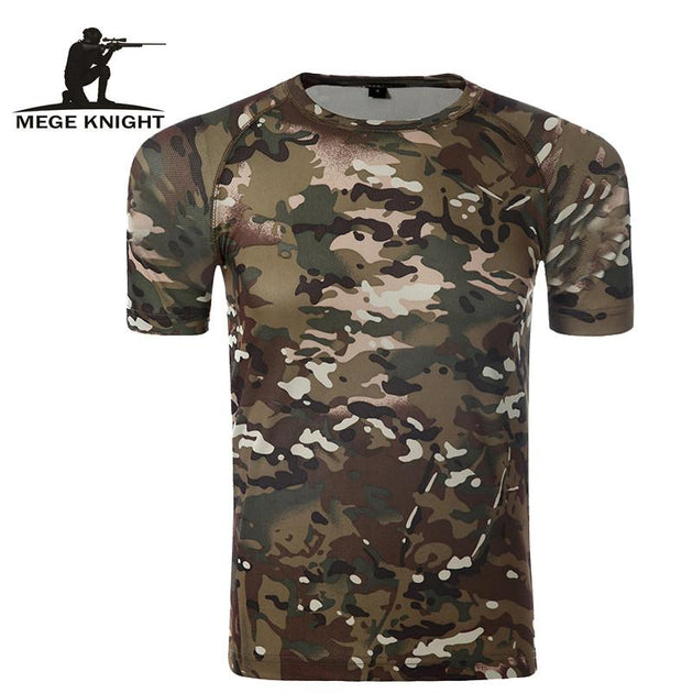 Camouflage Quick Dry Man T-shirt (7 colors) - Indigo-Temple