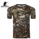 Camouflage Quick Dry Man T-shirt (7 colors) - Indigo-Temple