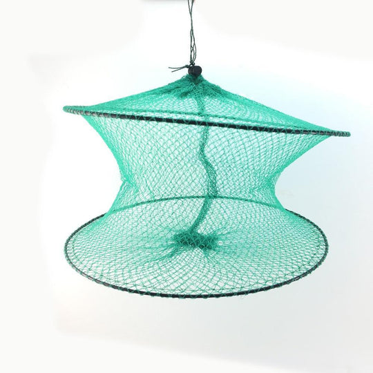 Folding Round Crab / Fish Net - Indigo-Temple