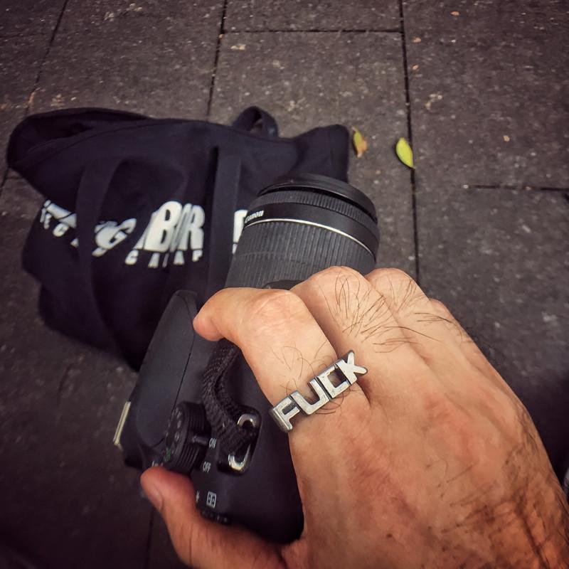 FUCK - Rings - Indigo-Temple