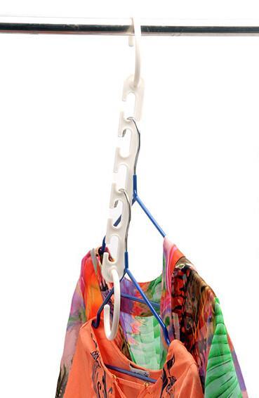 Closet Space Saving Hanger  Organizer (2pcs) - Indigo-Temple