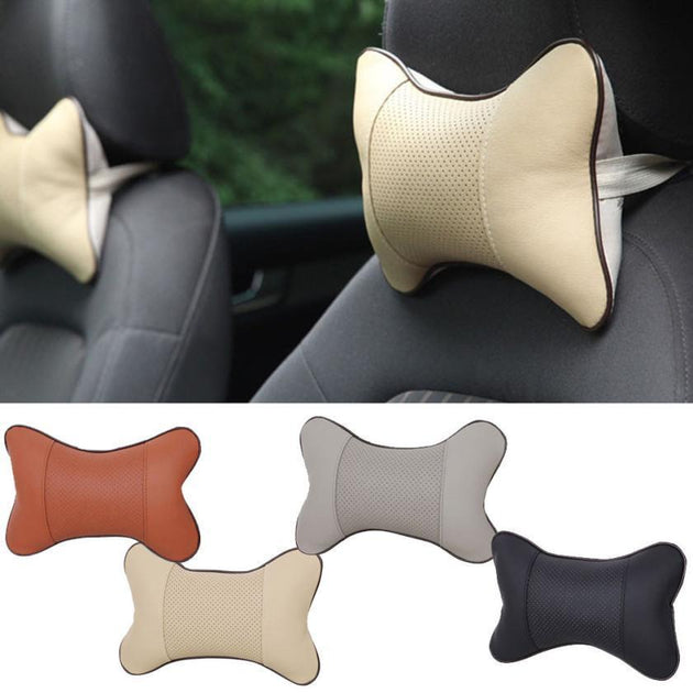 Car Seat Neck Rest Cushion (2 pcs) - Indigo-Temple