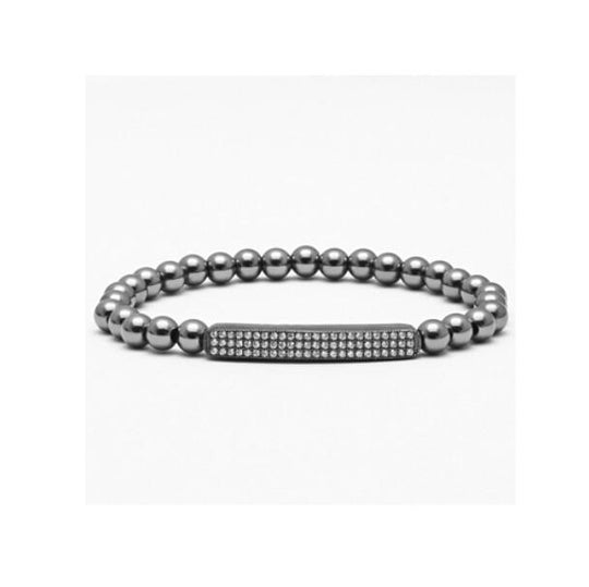 Zircon -  beads Bracelets - Indigo-Temple