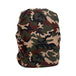 Camouflage Waterproof Dust Rain Cover for Backpack - Indigo-Temple