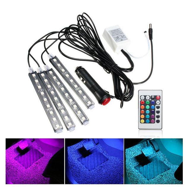 LED RGB Interior Floor Decorative Light - Indigo-Temple