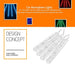 LED RGB Interior Floor Decorative Light - Indigo-Temple