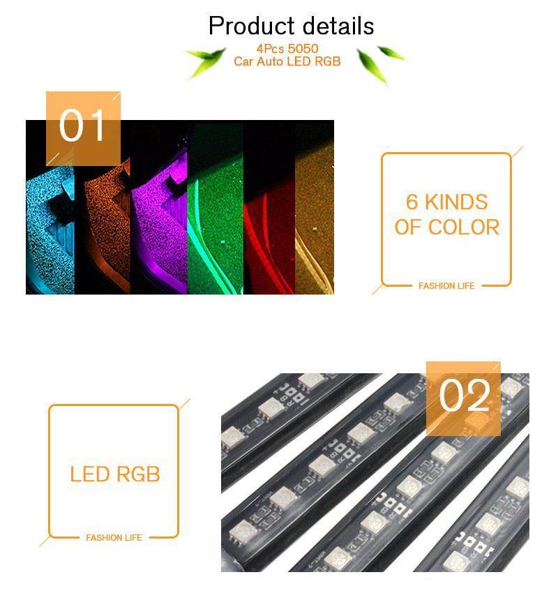 LED RGB Interior Floor Decorative Light - Indigo-Temple