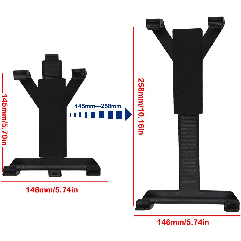 360 Degree Car Back Seat Tablet Holder - Indigo-Temple