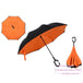 UPSIDE DOWN ANTI-DRIP UMBRELLA - Indigo-Temple
