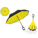 UPSIDE DOWN ANTI-DRIP UMBRELLA - Indigo-Temple