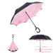 UPSIDE DOWN ANTI-DRIP UMBRELLA - Indigo-Temple