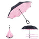 UPSIDE DOWN ANTI-DRIP UMBRELLA - Indigo-Temple