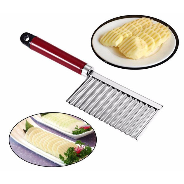 Potato Wavy Edged Knife - Indigo-Temple