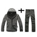 Tactical  Soft Shell Waterproof Winter Set ( 8 colors) - Indigo-Temple
