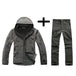 Tactical  Soft Shell Waterproof Winter Set ( 8 colors) - Indigo-Temple