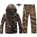 Tactical  Soft Shell Waterproof Winter Set ( 8 colors) - Indigo-Temple