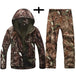 Tactical  Soft Shell Waterproof Winter Set ( 8 colors) - Indigo-Temple