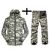 Tactical  Soft Shell Waterproof Winter Set ( 8 colors) - Indigo-Temple
