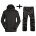 Tactical  Soft Shell Waterproof Winter Set ( 8 colors) - Indigo-Temple
