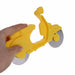 Motorcycle  Pizza Cutter - Indigo-Temple