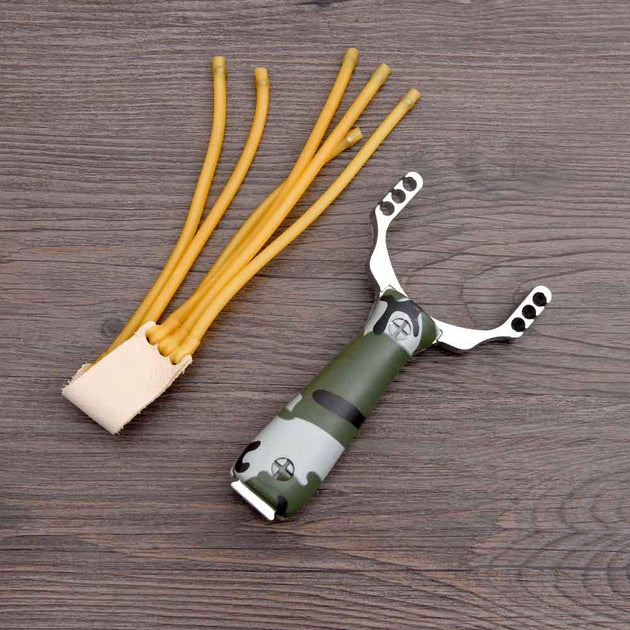 Powerful Aluminium Alloy Slingshot - Indigo-Temple