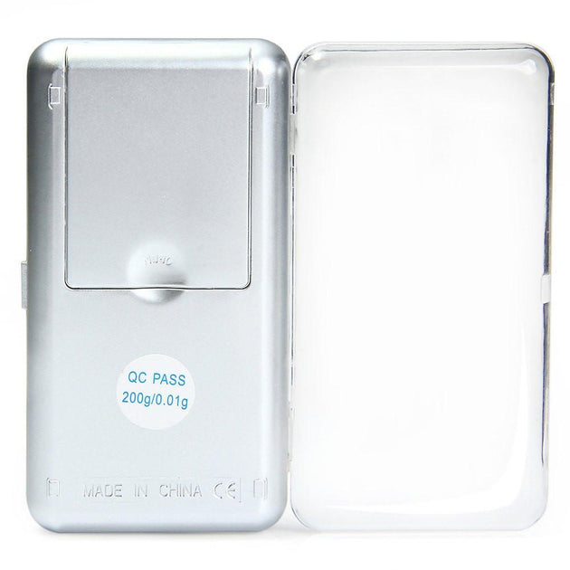 200g x 0.01g Mini Digital Pocket Scales - Indigo-Temple