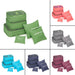 Indigo™ Travel Cubes - Perfect Luggage Organizer (6 PCS) - Indigo-Temple