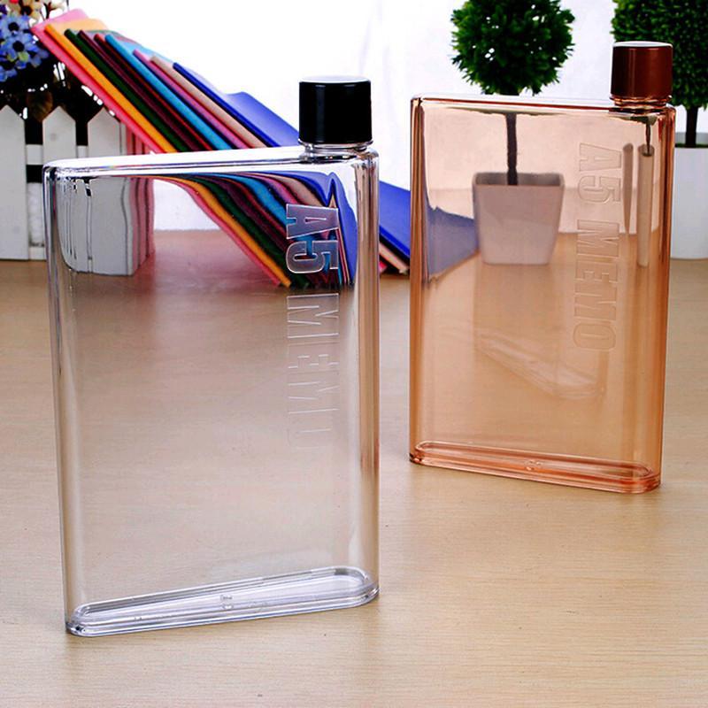 Flat Water Bottle - Indigo-Temple