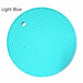 Soft Silicone Kitchen Plum Blossom Heat Insulation - Indigo-Temple