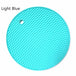 Soft Silicone Kitchen Plum Blossom Heat Insulation - Indigo-Temple