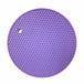 Soft Silicone Kitchen Plum Blossom Heat Insulation - Indigo-Temple