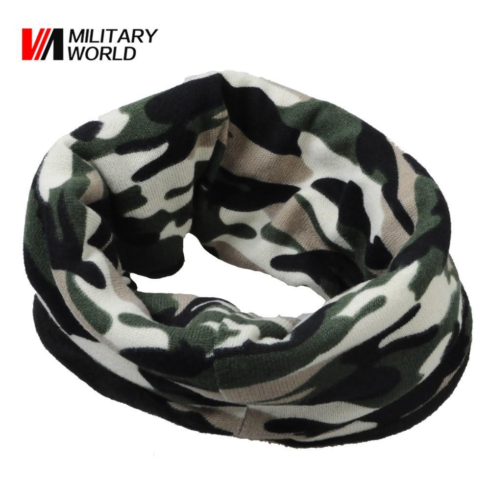 Tactical  3 in 1 Camo Hat /Face Mask/ Scarf - Indigo-Temple