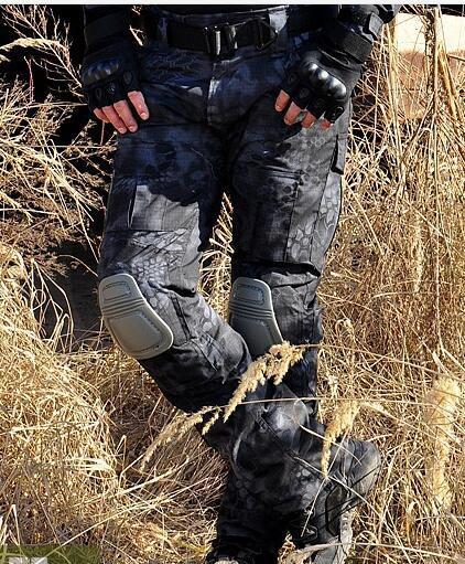 Military Pants With Knee Pads (9 colors) - Indigo-Temple