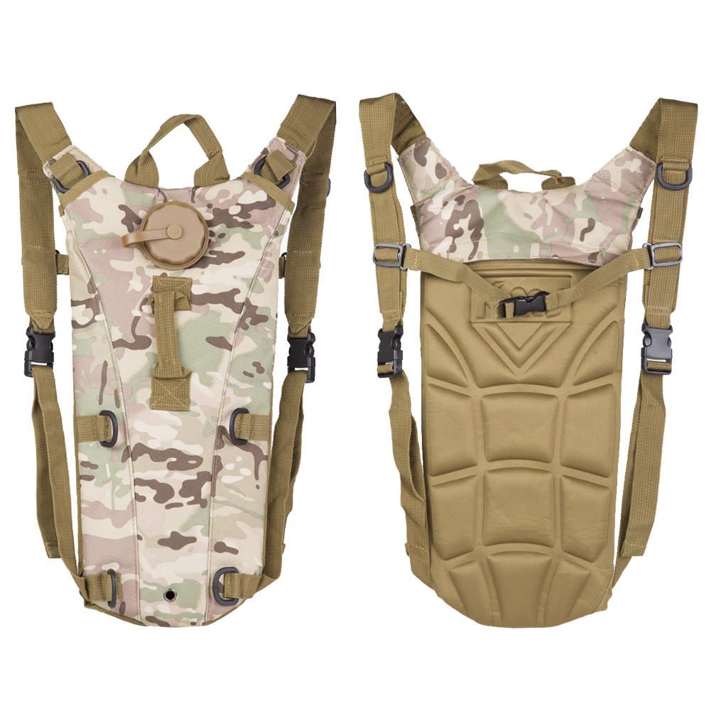 Tactical Water Bladder Bag  Backpack - Indigo-Temple