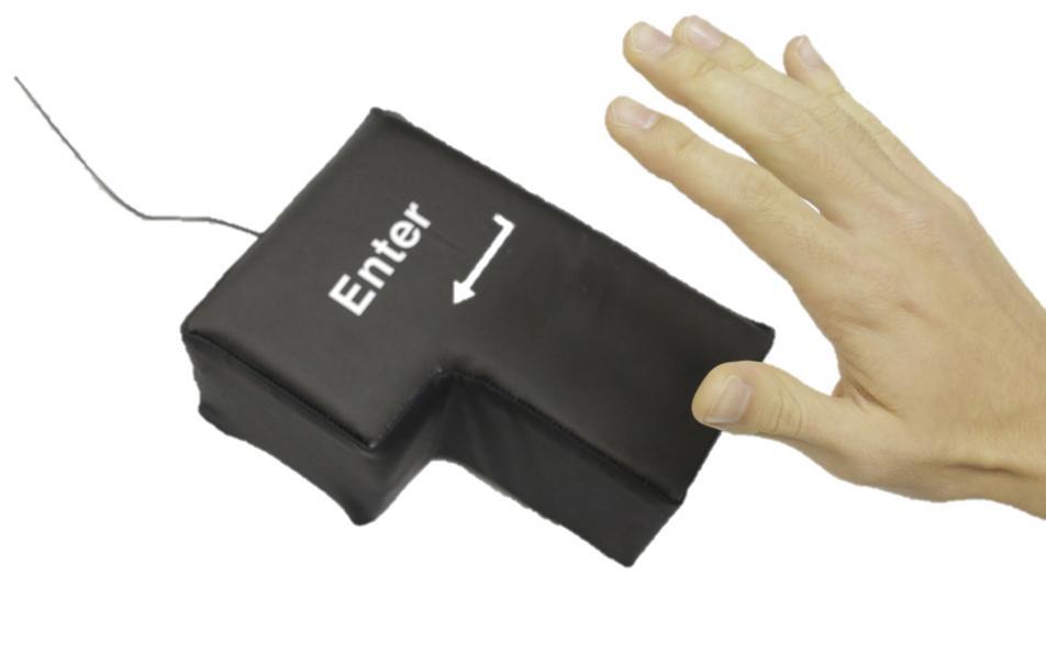 USB Unbreakable Big Enter Key - Indigo-Temple