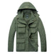 2 IN 1 waterproof Coat & Sleeveless Vest (2 colors) - Indigo-Temple
