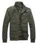 Military Outdoors Casual Winter Jacket (3 colors) - Indigo-Temple