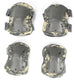 Military 4pc/set Tactical Knee & Elbow Protective Pad (5 color) - Indigo-Temple