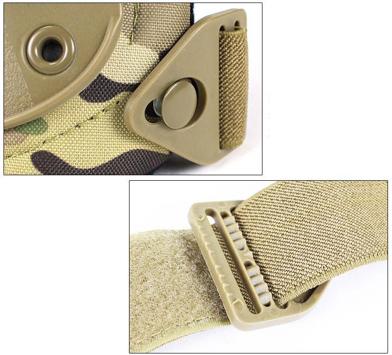 Military 4pc/set Tactical Knee & Elbow Protective Pad (5 color) - Indigo-Temple