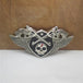 3D Gun Wings Skull  belt buckle - Indigo-Temple