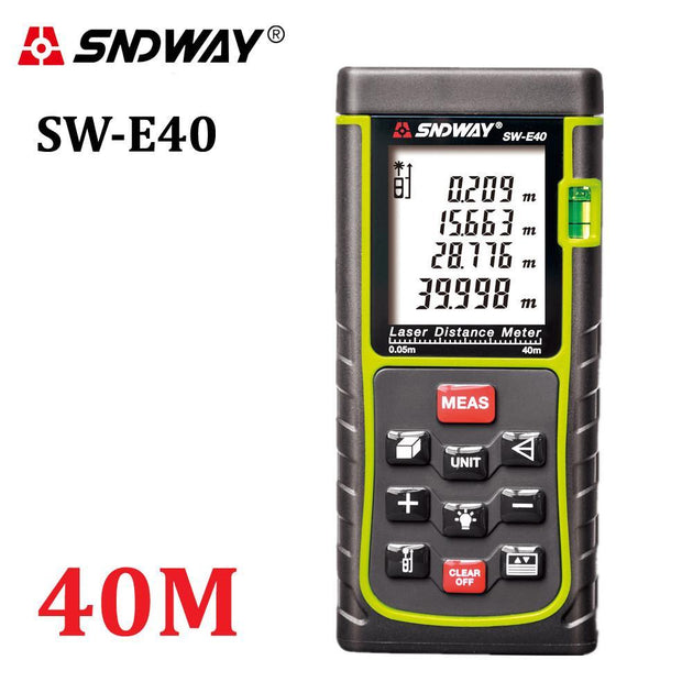 40m Digital Laser Meter - Indigo-Temple
