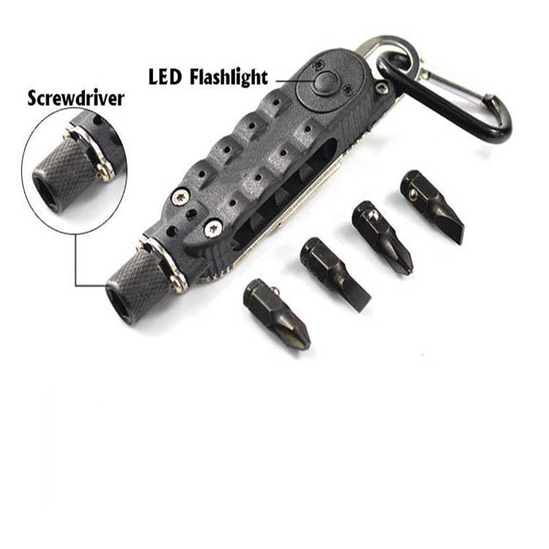 LED Light Multifunction Small Screwdriver Set - Indigo-Temple