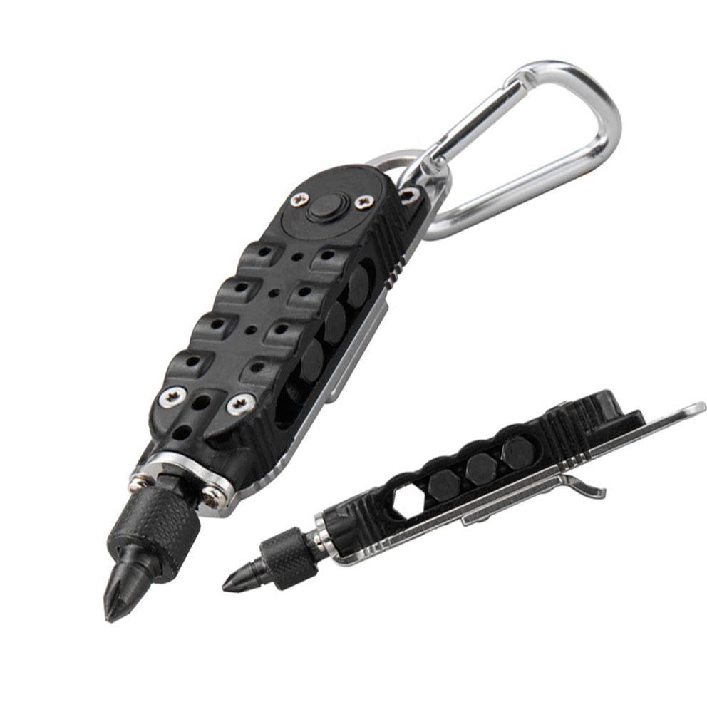 LED Light Multifunction Small Screwdriver Set - Indigo-Temple