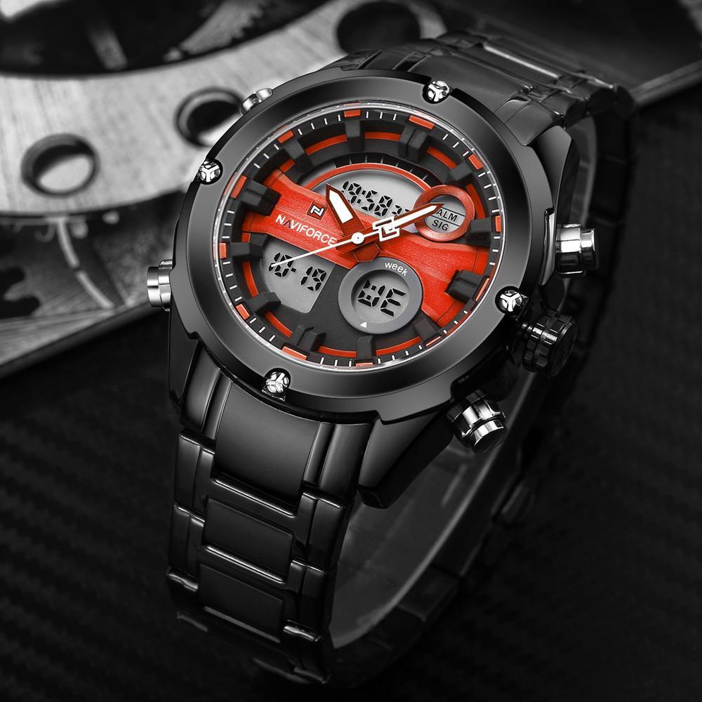 Military Analog Digital Watch (4 colors) - Indigo-Temple