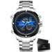 Military Analog Digital Watch (4 colors) - Indigo-Temple