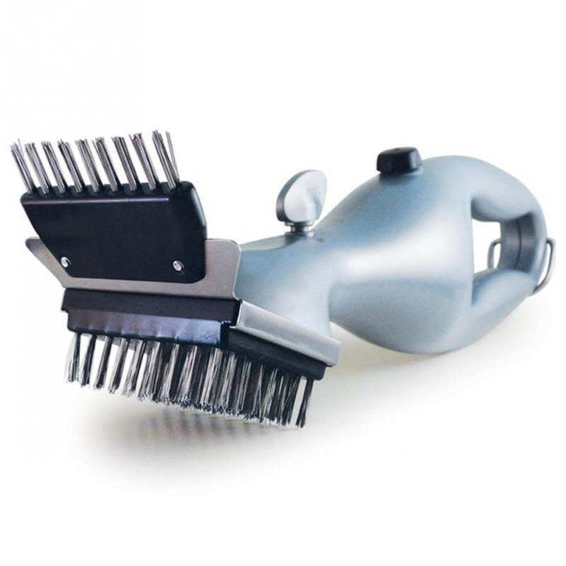 Steam Power BBQ Cleaning Brush - Indigo-Temple