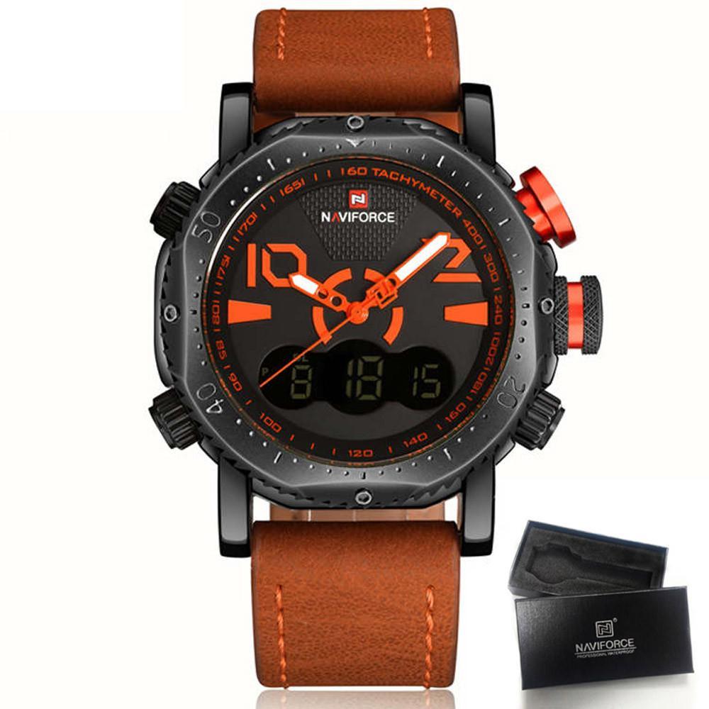 Military Casual Watch (5 colors) - Indigo-Temple