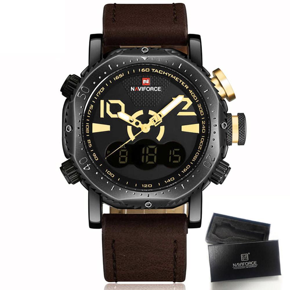 Military Casual Watch (5 colors) - Indigo-Temple