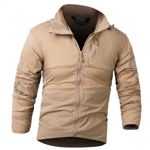 Tactical Lightweight Waterproof Jacket (5 colors) - Indigo-Temple